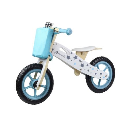 Kinder Line Woodline Wooden Balance Bike - Blue