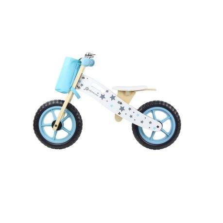Kinder Line Woodline Wooden Balance Bike - Blue