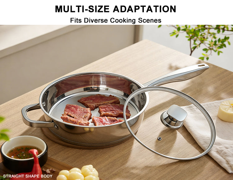 Swiss Haus 12-Piece Stainless Steel Cookware Set
