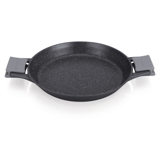 Royalty Line 32cm Marble Coating Paella Pan - Black