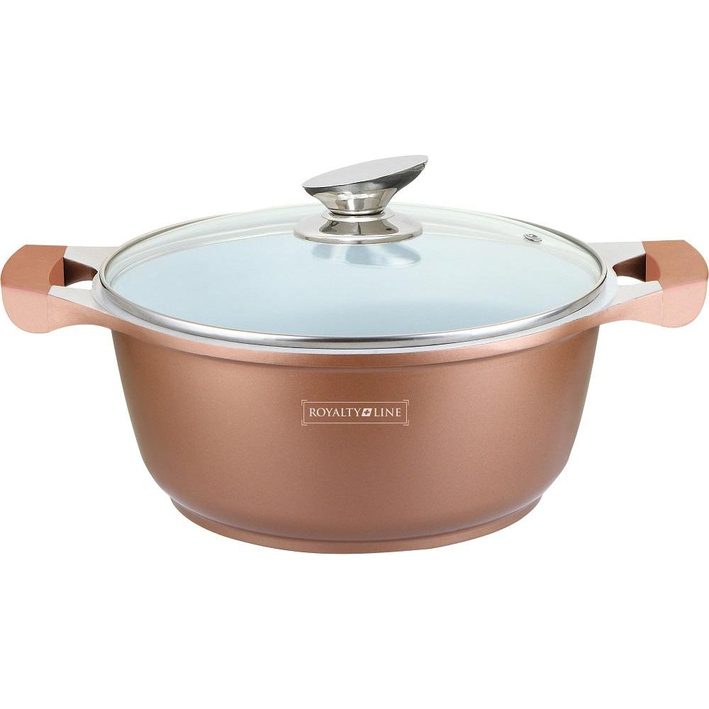Royalty Line 26cm Ceramic Coating Casserole - Copper